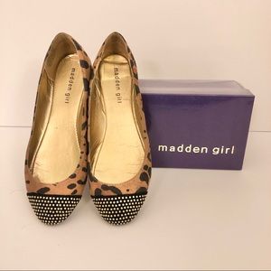 Madden Girl “Hoppie” Studded Flat